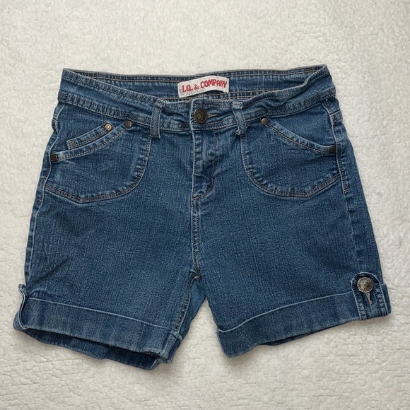L.Q & Company Bermuda Jeans Stretchy Size 6 y2k 90’s - Picture 3 of 5